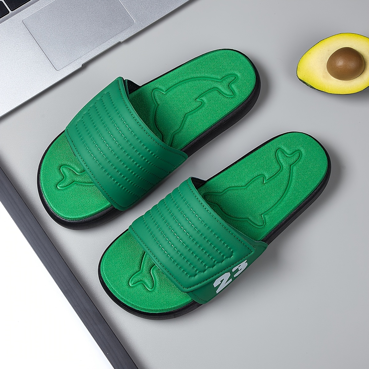 chaussons de sport d'été d'extérieur pour homme, sandales de d'intérieur à semelle souple, claquettes à une sangle grande taille pour homme chaussons de sport d'été d'extérieur pour homme, sandales de d'intérieur à semelle souple, claquettes à une sangle grande taille pour homme