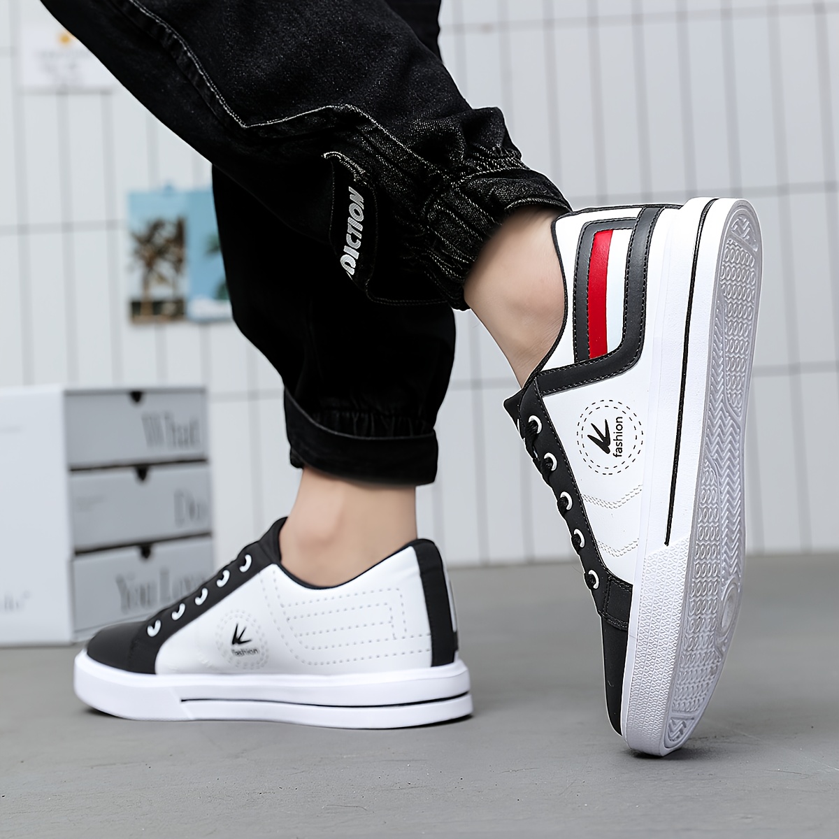 chaussures de skateboard basses 9003, baskets décontractées, chaussures de course de tous les jours, chaussures pour homme grande taille chaussures de skateboard basses 9003, baskets décontractées, chaussures de course de tous les jours, chaussures pour homme grande taille