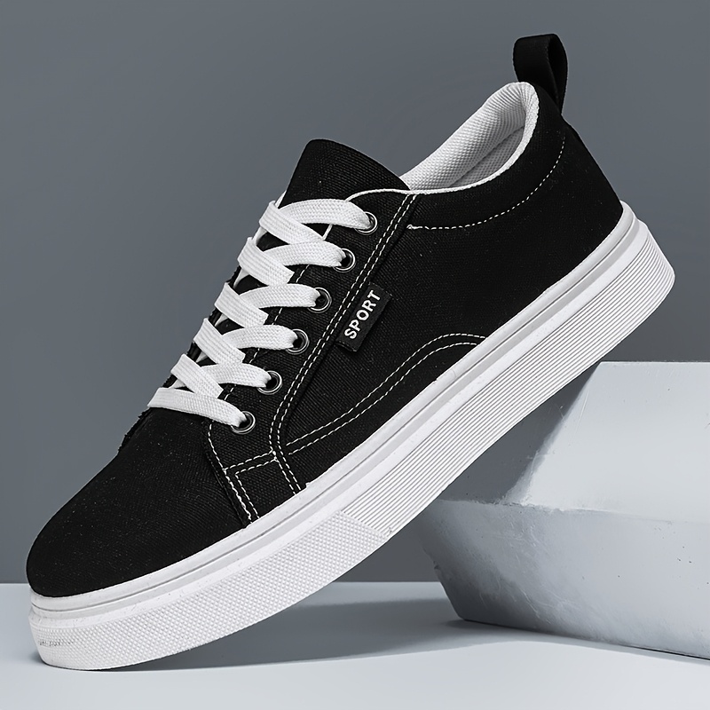 chaussures en toile pour hommes, chaussures décontractées pour étudiants, chaussures de skateboard tendance, baskets athlétiques polyvalentes chaussures en toile pour hommes, chaussures décontractées pour étudiants, chaussures de skateboard tendance, baskets athlétiques polyvalentes