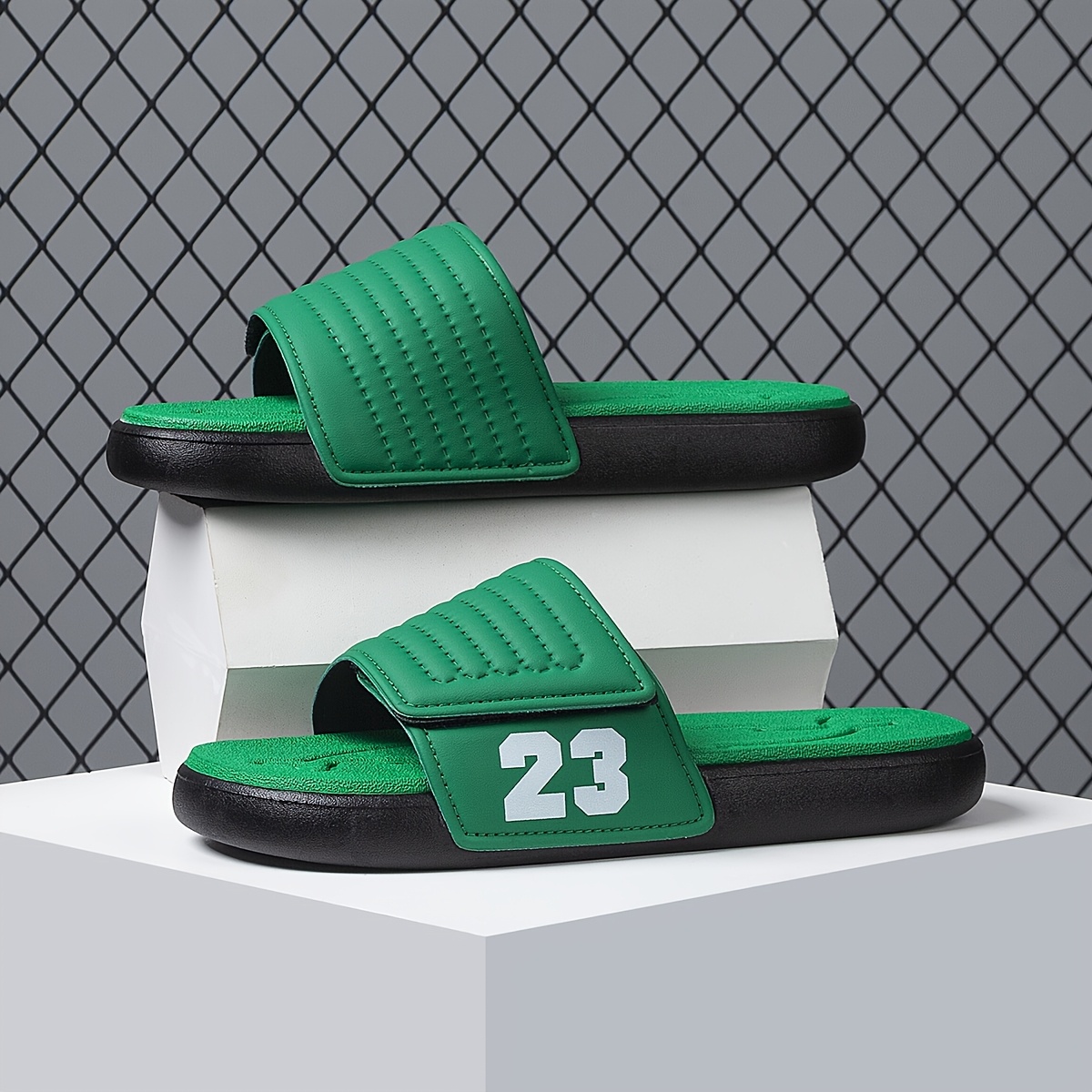 chaussons de sport d'été d'extérieur pour homme, sandales de d'intérieur à semelle souple, claquettes à une sangle grande taille pour homme chaussons de sport d'été d'extérieur pour homme, sandales de d'intérieur à semelle souple, claquettes à une sangle grande taille pour homme