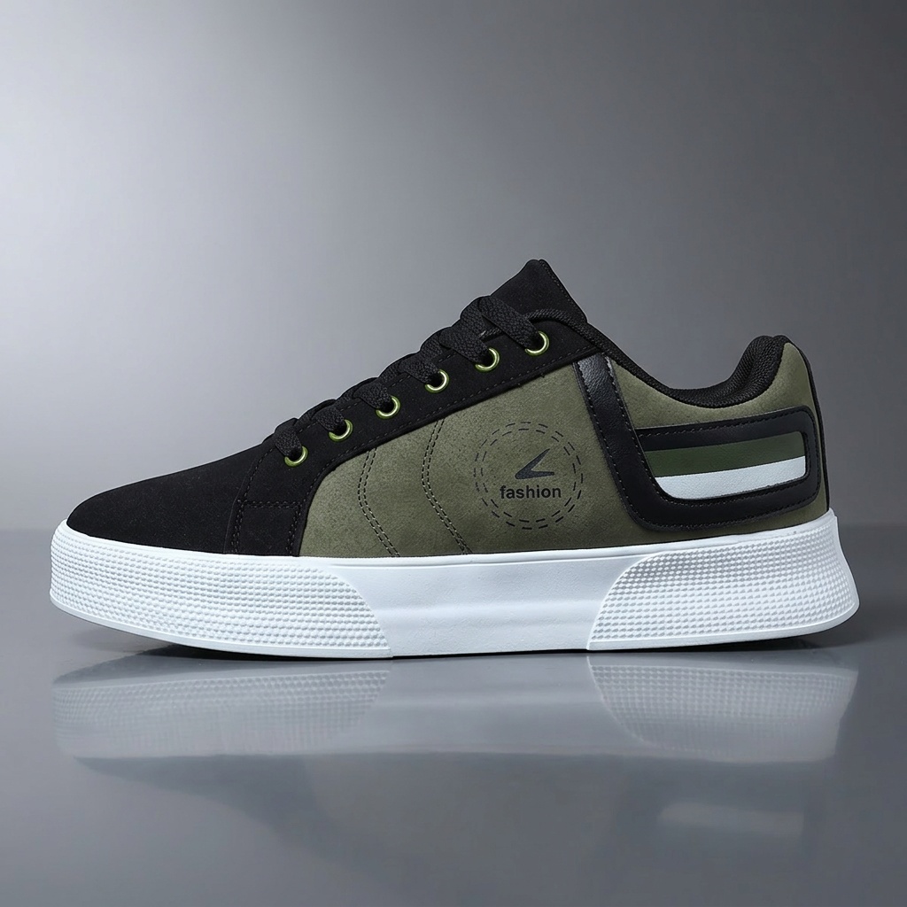 chaussures de sport décontractées pour hommes, baskets basses à lacets, chaussures confortables avec un patchwork multicolore pour un style urbain chaussures de sport décontractées pour hommes, baskets basses à lacets, chaussures confortables avec un patchwork multicolore pour un style urbain