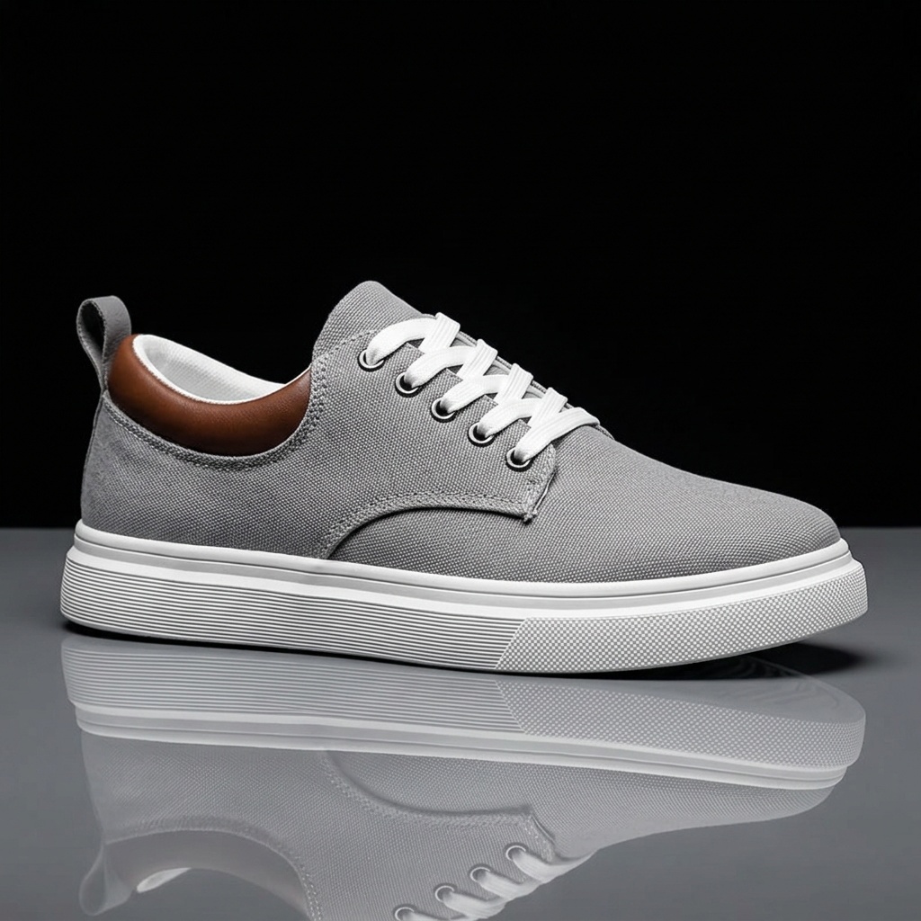 chaussures décontractées en toile pour hommes, chaussures de skate tendance et polyvalentes, baskets de sport basses élégantes chaussures décontractées en toile pour hommes, chaussures de skate tendance et polyvalentes, baskets de sport basses élégantes