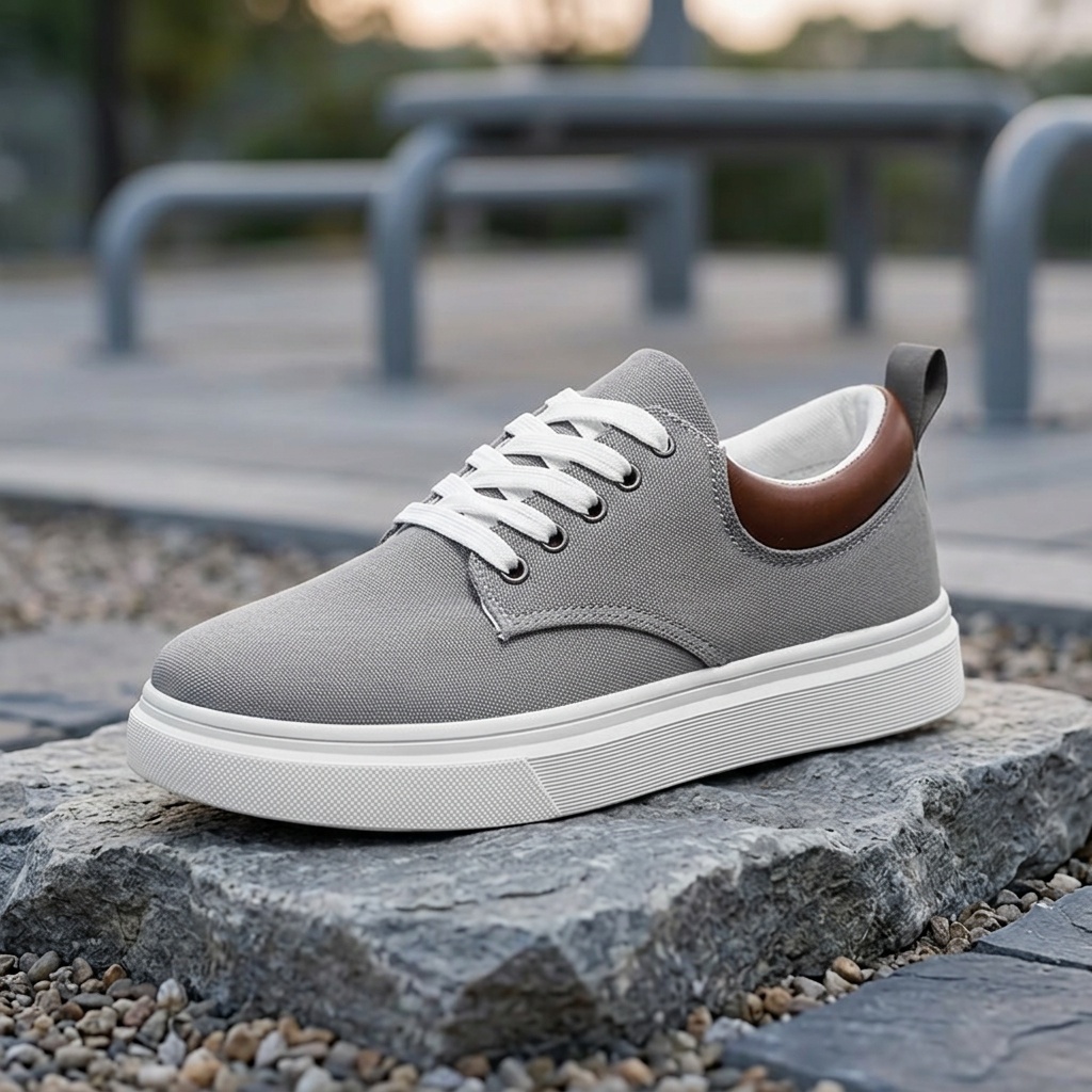 chaussures décontractées en toile pour hommes, chaussures de skate tendance et polyvalentes, baskets de sport basses élégantes chaussures décontractées en toile pour hommes, chaussures de skate tendance et polyvalentes, baskets de sport basses élégantes
